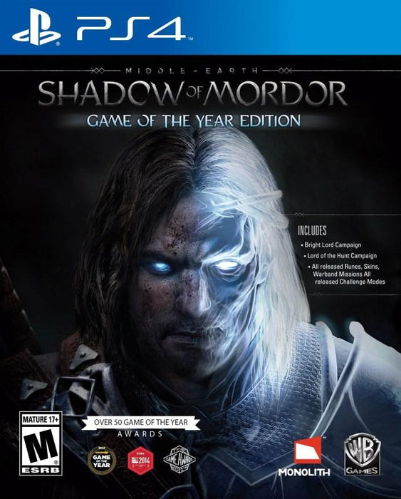 Middle Earth: Shadow of Mordor Game of The Year Edition (Playstation 4) - for just $0! 