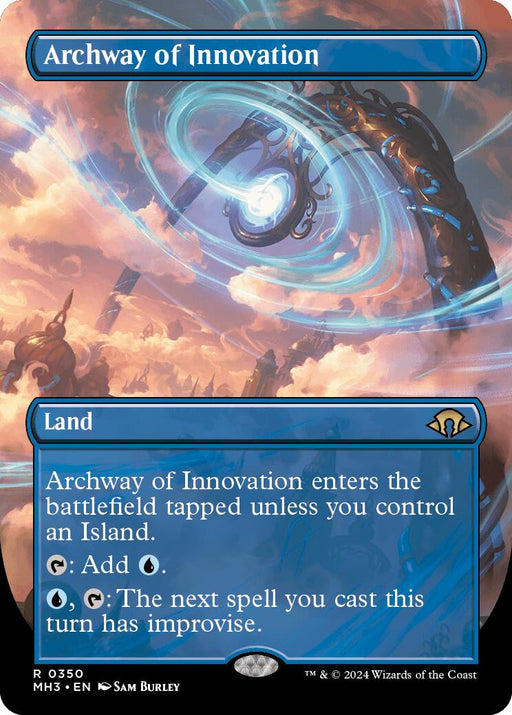 Archway of Innovation (Borderless) [Modern Horizons 3] - Just $0.45! Shop now at Retro Gaming of Denver