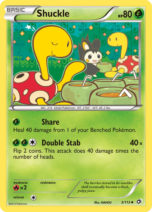 Shuckle (3/113) [Black & White: Legendary Treasures] - for just $2.30! 