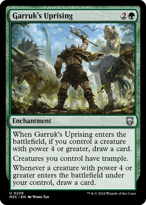 Garruk's Uprising [Modern Horizons 3 Commander] - Just $0.25! Shop now at Retro Gaming of Denver