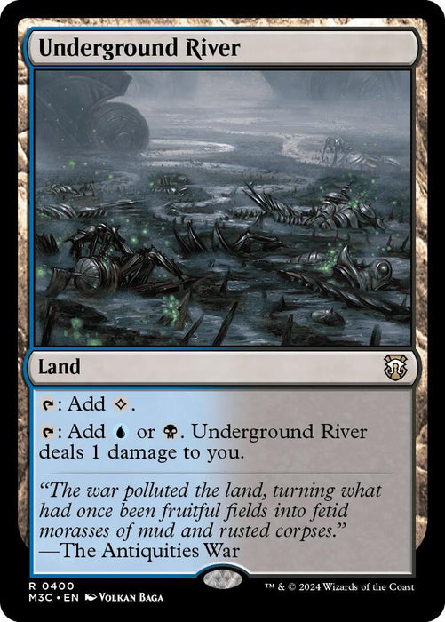 Underground River [Modern Horizons 3 Commander] - Just $2.85! Shop now at Retro Gaming of Denver