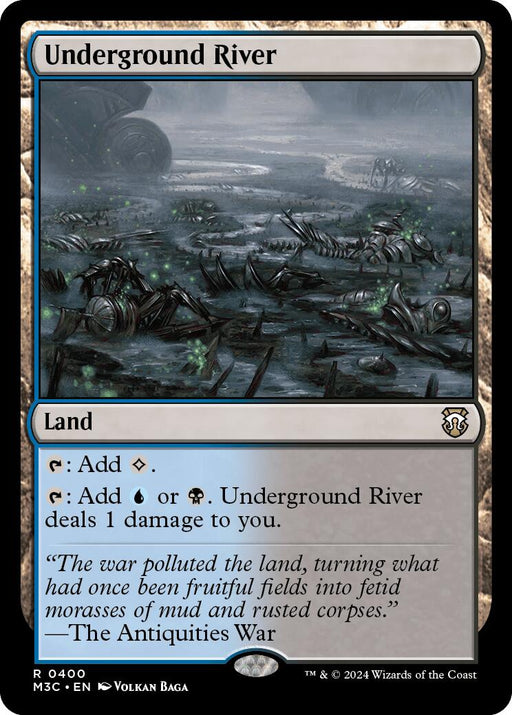 Underground River [Modern Horizons 3 Commander] - Just $2.85! Shop now at Retro Gaming of Denver