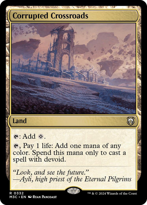 Corrupted Crossroads [Modern Horizons 3 Commander] - Just $0.04! Shop now at Retro Gaming of Denver