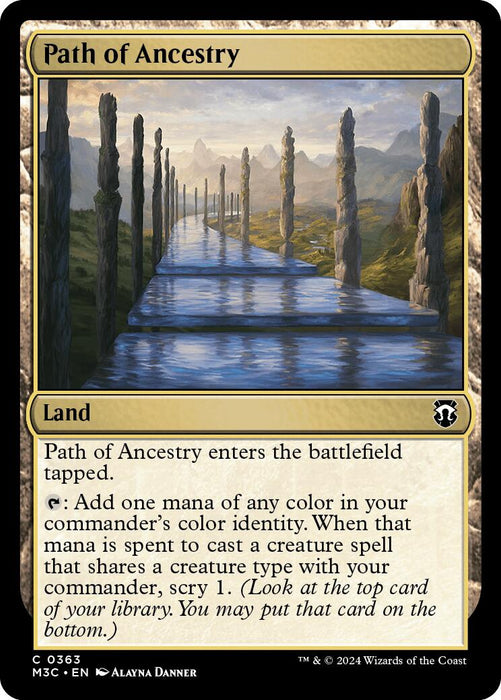 Path of Ancestry [Modern Horizons 3 Commander] - Just $0.10! Shop now at Retro Gaming of Denver