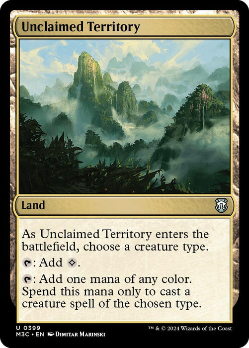 Unclaimed Territory [Modern Horizons 3 Commander] - Just $0.20! Shop now at Retro Gaming of Denver