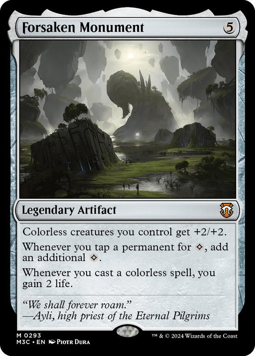 Forsaken Monument [Modern Horizons 3 Commander] - Just $0.90! Shop now at Retro Gaming of Denver