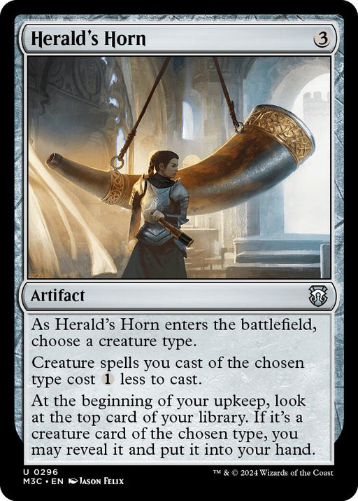 Herald's Horn [Modern Horizons 3 Commander] - Just $1.35! Shop now at Retro Gaming of Denver