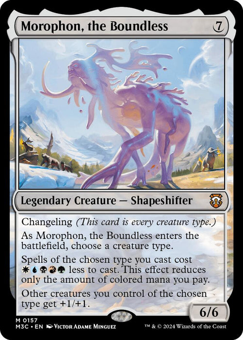 Morophon, the Boundless [Modern Horizons 3 Commander] - Just $1.65! Shop now at Retro Gaming of Denver