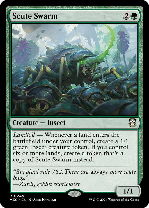 Scute Swarm [Modern Horizons 3 Commander] - Just $0.60! Shop now at Retro Gaming of Denver