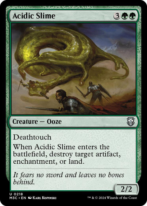 Acidic Slime [Modern Horizons 3 Commander] - Just $0.03! Shop now at Retro Gaming of Denver