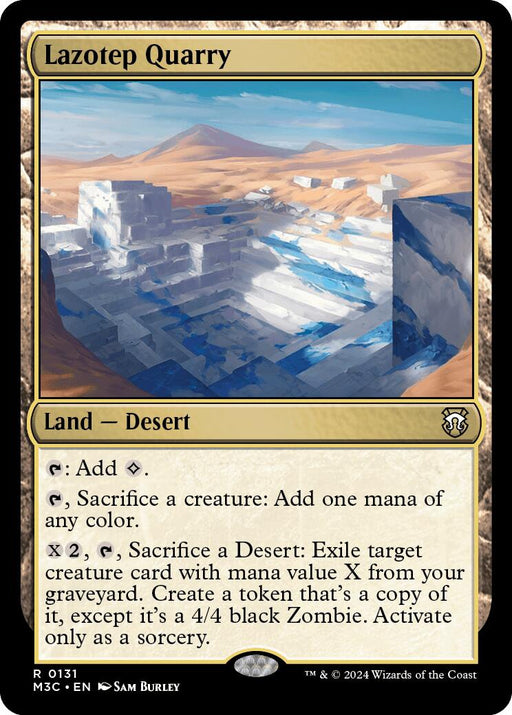 Lazotep Quarry [Modern Horizons 3 Commander] - Just $1.35! Shop now at Retro Gaming of Denver