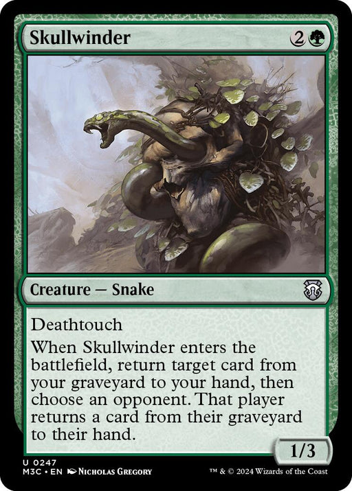 Skullwinder [Modern Horizons 3 Commander] - Just $0.02! Shop now at Retro Gaming of Denver