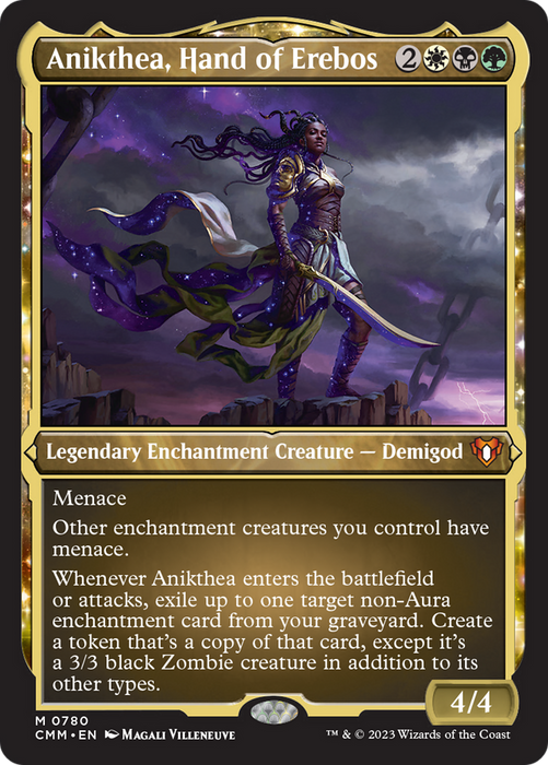 Anikthea, Hand of Erebos (Display Commander) (Foil Etched) [Commander Masters] - for just $0.25! 