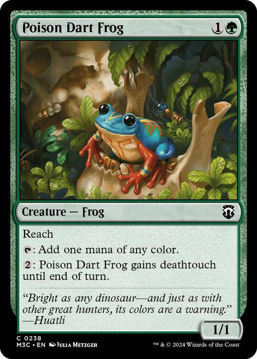 Poison Dart Frog [Modern Horizons 3 Commander] - Just $0.15! Shop now at Retro Gaming of Denver