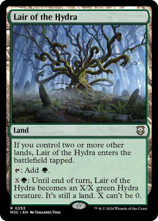 Lair of the Hydra [Modern Horizons 3 Commander] - Just $0.20! Shop now at Retro Gaming of Denver