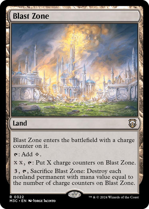 Blast Zone [Modern Horizons 3 Commander] - Just $0.04! Shop now at Retro Gaming of Denver