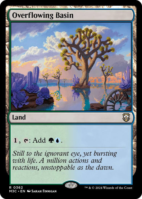 Overflowing Basin [Modern Horizons 3 Commander] - Just $0.15! Shop now at Retro Gaming of Denver