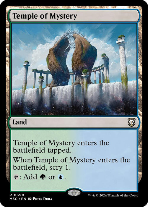 Temple of Mystery [Modern Horizons 3 Commander] - Just $0.03! Shop now at Retro Gaming of Denver