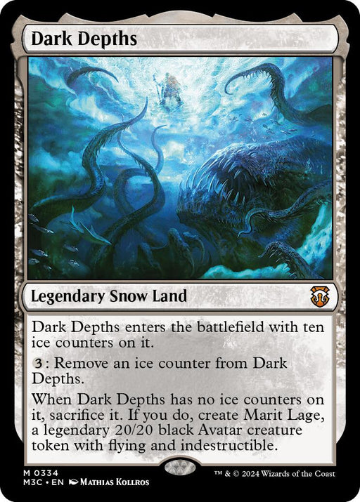 Dark Depths [Modern Horizons 3 Commander] - Just $0.60! Shop now at Retro Gaming of Denver