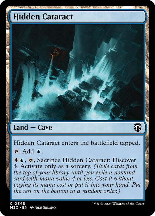 Hidden Cataract [Modern Horizons 3 Commander] - Just $0.01! Shop now at Retro Gaming of Denver