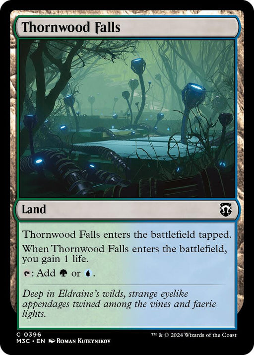 Thornwood Falls [Modern Horizons 3 Commander] - Just $0.10! Shop now at Retro Gaming of Denver