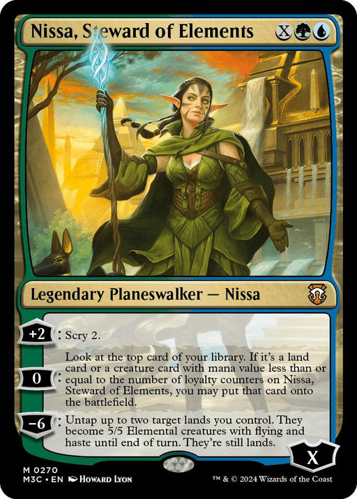 Nissa, Steward of Elements [Modern Horizons 3 Commander] - Just $0.20! Shop now at Retro Gaming of Denver