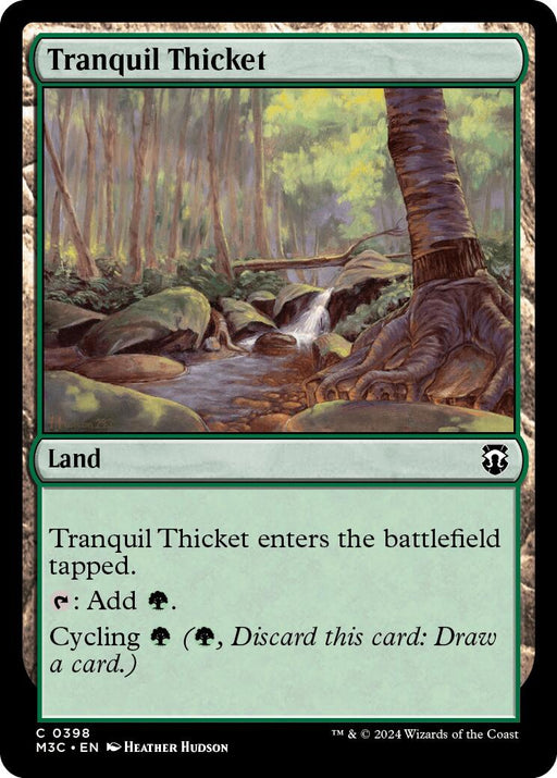 Tranquil Thicket [Modern Horizons 3 Commander] - Just $0.10! Shop now at Retro Gaming of Denver