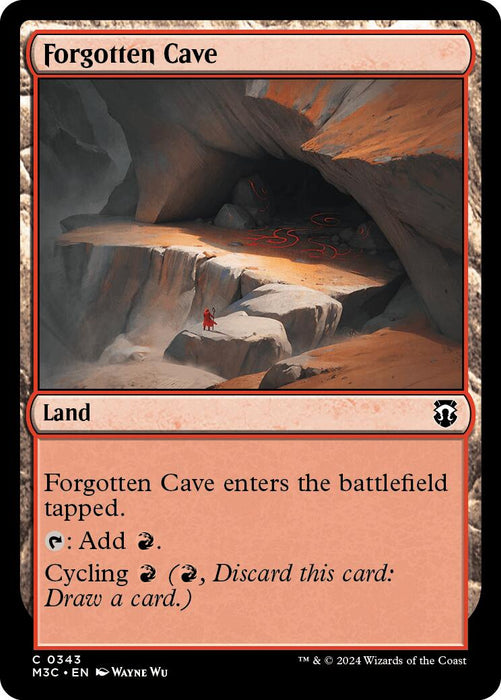 Forgotten Cave [Modern Horizons 3 Commander] - Just $0.02! Shop now at Retro Gaming of Denver