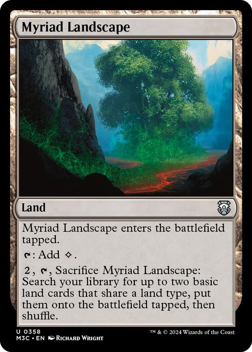 Myriad Landscape [Modern Horizons 3 Commander] - Just $0.10! Shop now at Retro Gaming of Denver