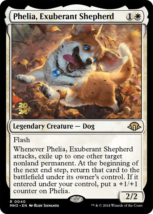 Phelia, Exuberant Shepherd [Modern Horizons 3 Prerelease Promos] - Just $1.85! Shop now at Retro Gaming of Denver