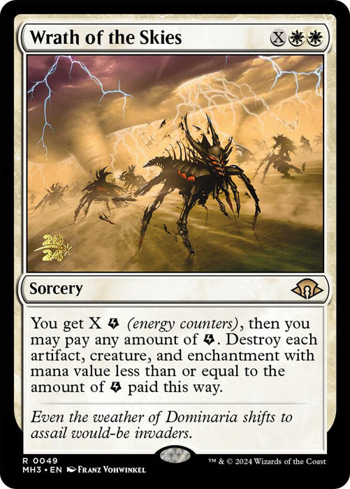 Wrath of the Skies [Modern Horizons 3 Prerelease Promos] - Just $3.95! Shop now at Retro Gaming of Denver