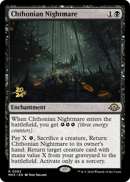 Chthonian Nightmare [Modern Horizons 3 Prerelease Promos] - Just $0.85! Shop now at Retro Gaming of Denver