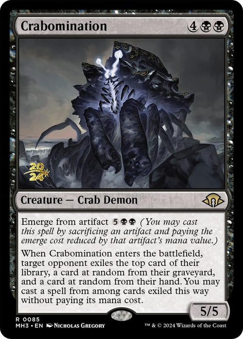 Crabomination [Modern Horizons 3 Prerelease Promos] - Just $0.20! Shop now at Retro Gaming of Denver