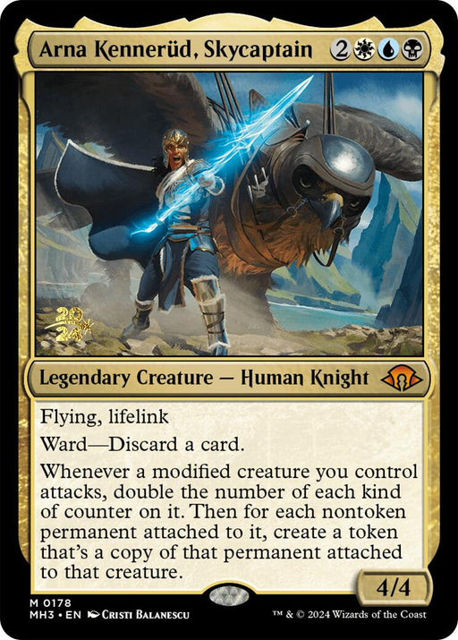 Arna Kennerud, Skycaptain [Modern Horizons 3 Prerelease Promos] - Just $0.80! Shop now at Retro Gaming of Denver