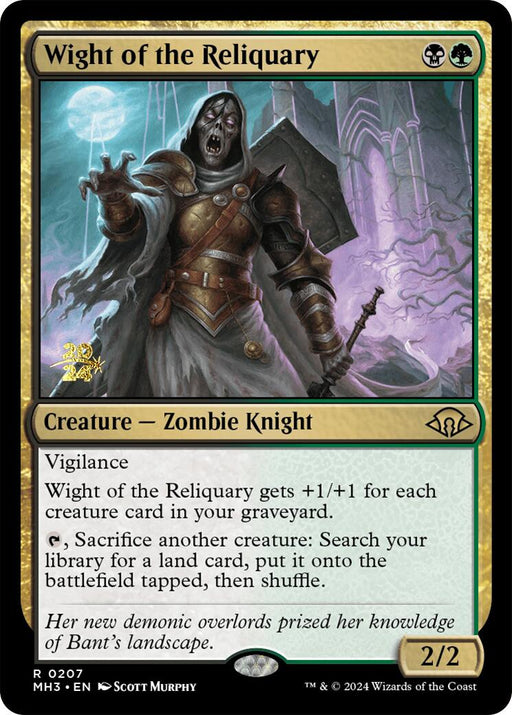 Wight of the Reliquary [Modern Horizons 3 Prerelease Promos] - Just $2.10! Shop now at Retro Gaming of Denver