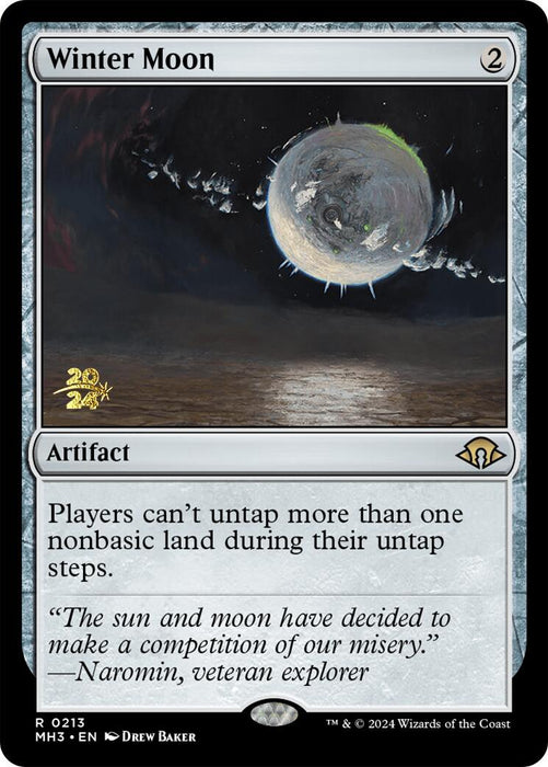 Winter Moon [Modern Horizons 3 Prerelease Promos] - Just $1.05! Shop now at Retro Gaming of Denver