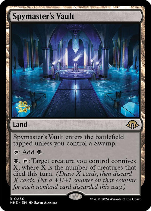 Spymaster's Vault [Modern Horizons 3 Prerelease Promos] - Just $0.50! Shop now at Retro Gaming of Denver