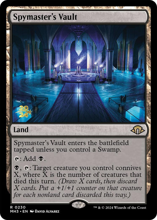 Spymaster's Vault [Modern Horizons 3 Prerelease Promos] - Just $0.50! Shop now at Retro Gaming of Denver