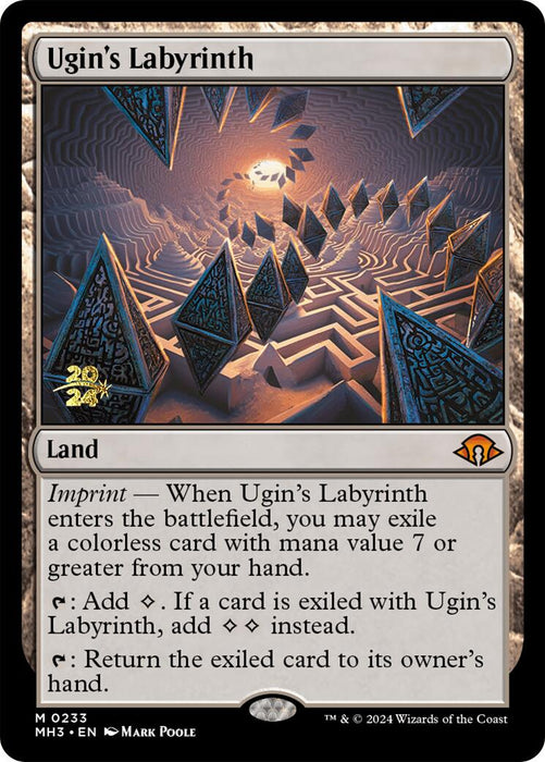 Ugin's Labyrinth [Modern Horizons 3 Prerelease Promos] - Just $31.95! Shop now at Retro Gaming of Denver