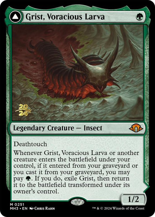 Grist, Voracious Larva [Modern Horizons 3 Prerelease Promos] - Just $1.65! Shop now at Retro Gaming of Denver