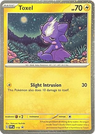 Toxel 119 - SV Scarlet & Violet Promo Cards Holofoil - for just $0.34! 