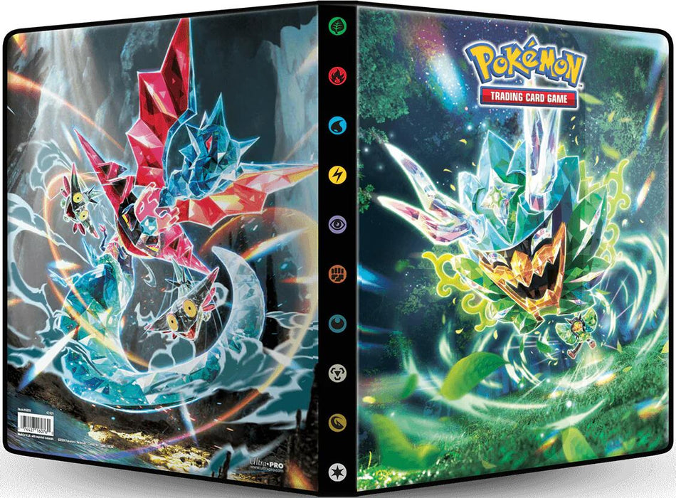 Ultra PRO: 9-Pocket Portfolio - Twilight Masquerade (Terastallized Ogerpon and Terastallized Dragapult) - for just $8.95! 