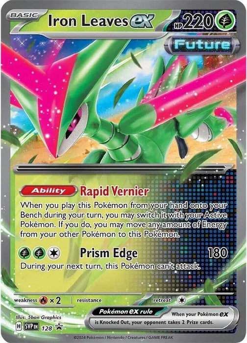 Iron Leaves ex (128) [Scarlet & Violet: Black Star Promos] - for just $0.25! 