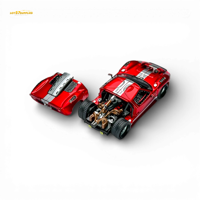 Rhino Model RM Ford GT40 Transparent Red 1:64 - for just $36.99! 