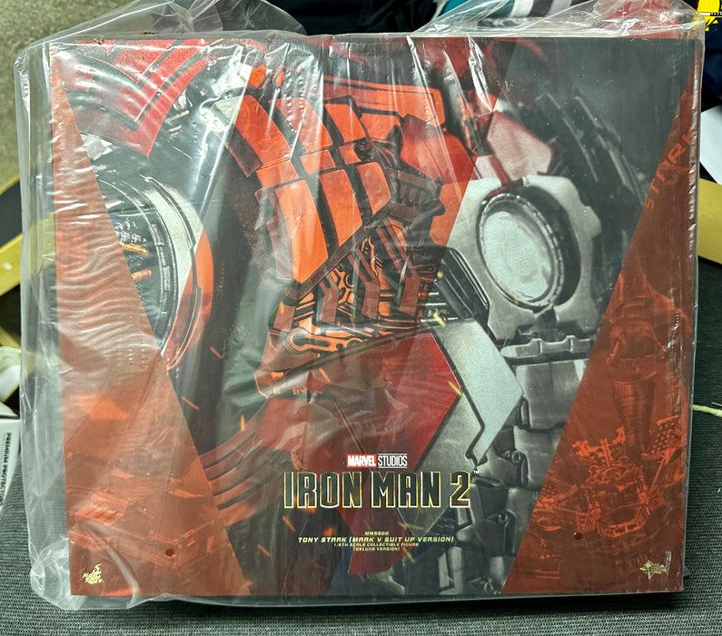 Tony Stark (Mark V Suit Up Version) Deluxe Marvel Sixth Scale Figure by Hot Toys - for just $500! 