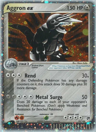 Aggron ex (95/100) [EX: Sandstorm] - for just $28.95! 