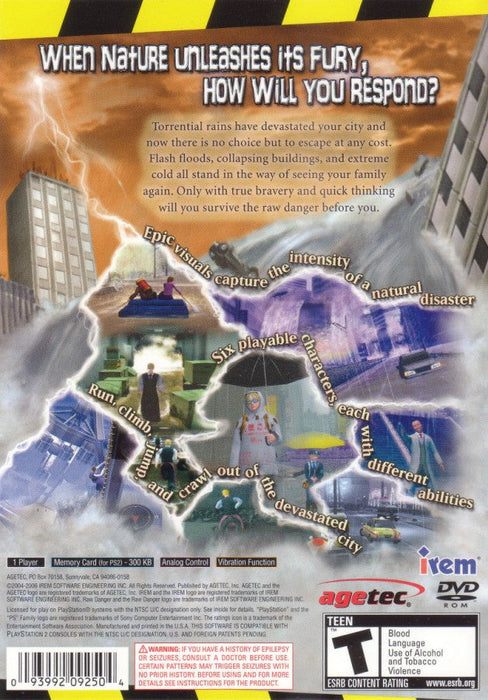 Raw Danger – PlayStation 2 (PS2) - for just $0! 