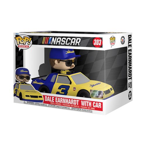 Funko Pop! 303 Rides - NASCAR Dale Earnhardt with Car Deluxe Vinyl Figure - Premium Toys & Games - Just $26.20! Shop now at Retro Gaming of Denver