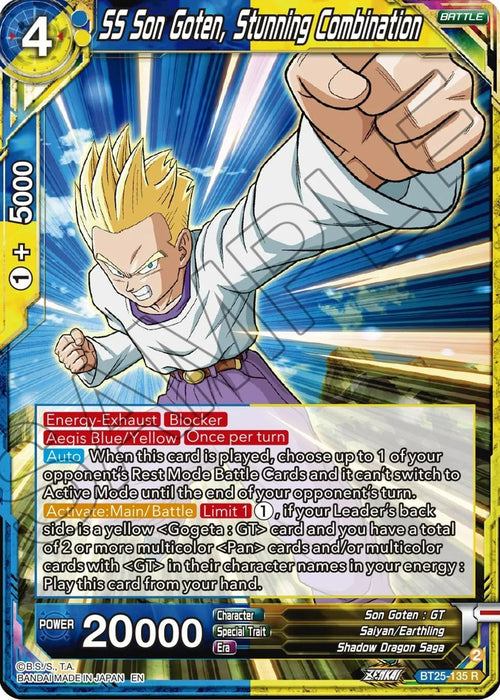 SS Son Goten, Stunning Combination (BT25-135) [Legend of the Dragon Balls] - for just $0.10! 