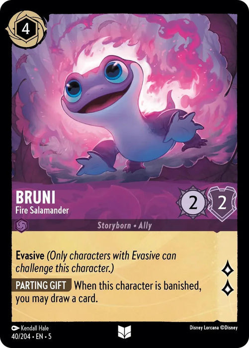 Bruni - Fire Salamander (40/204) [Shimmering Skies] - for just $0.10! 